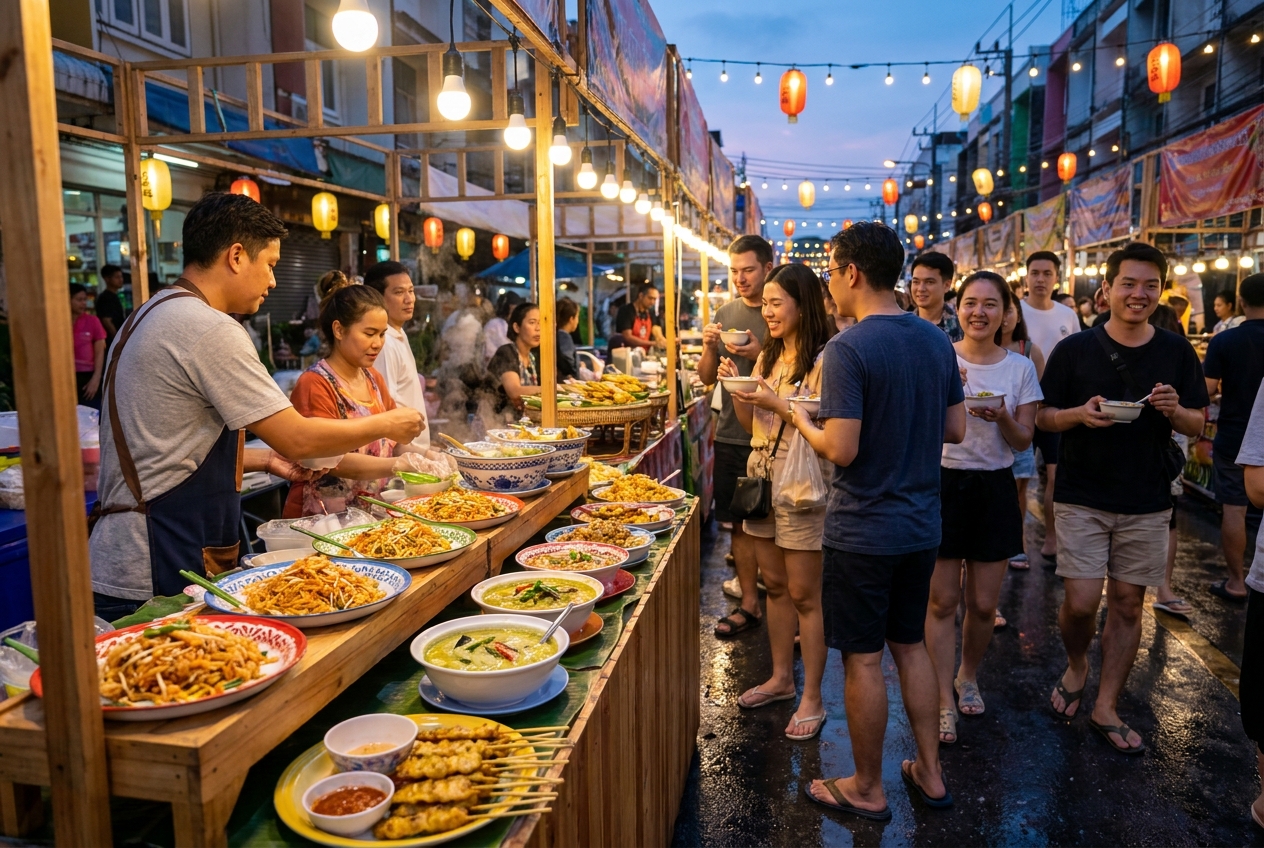 De beste streetfood markten van Bangkok voor fijnproevers