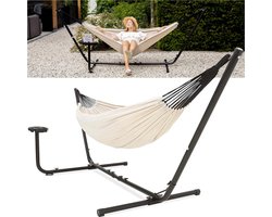 Vita5 Hangmat met Standaard Beige/Wit