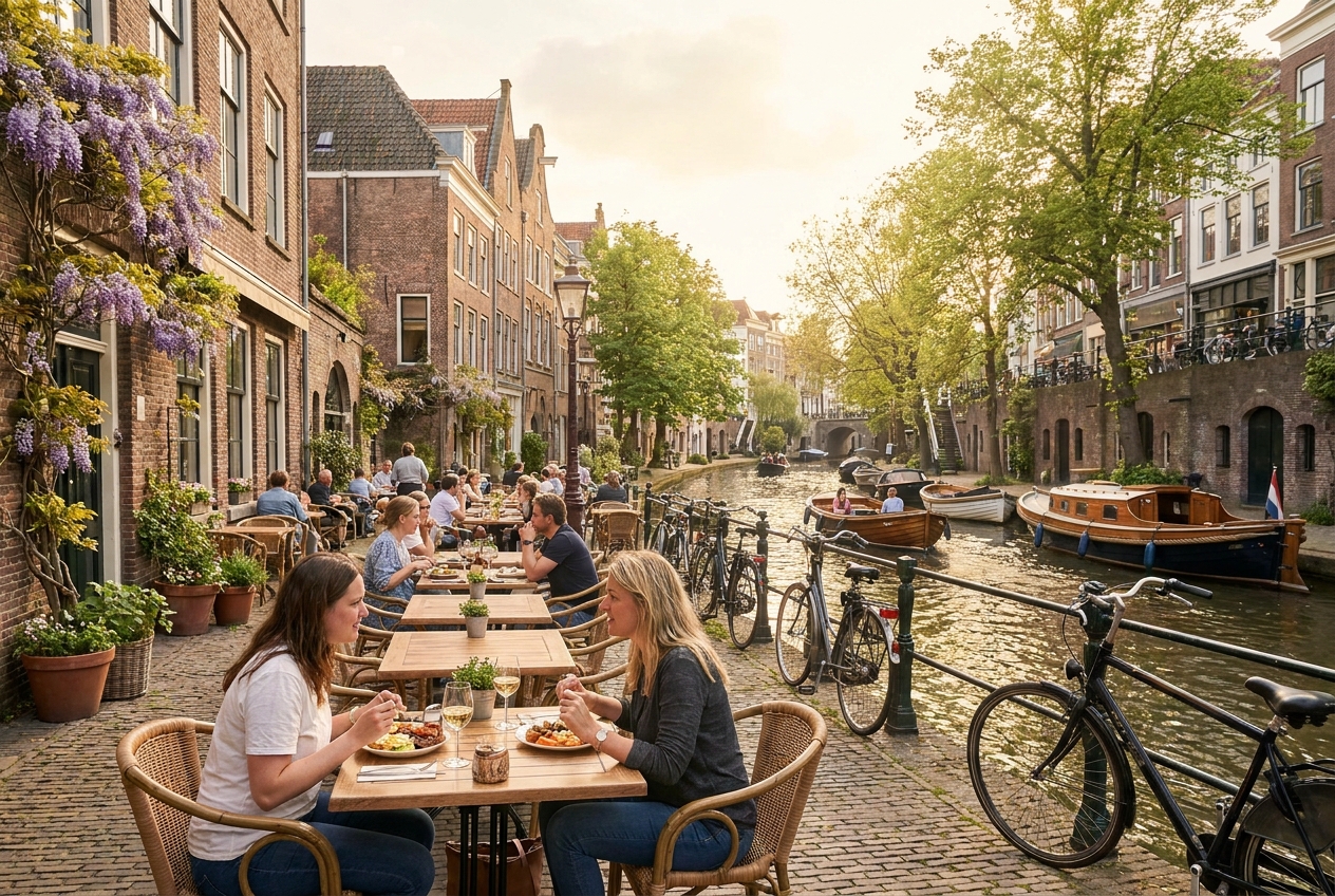 De gezelligste terrassen van Utrecht aan de grachten
