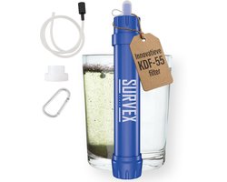 SURVEX Personal Water Filter Straw XL