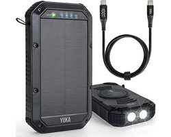 YUKA Solar Powerbank 30000 mAh