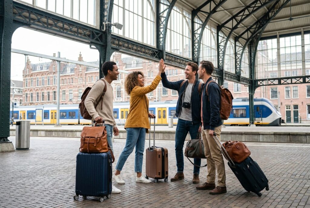 Tips voor het reizen met een grote groep vrienden