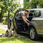 Mag een kind zonder rugleuning op een auto stoelverhoger zitten? auto stoelverhoger