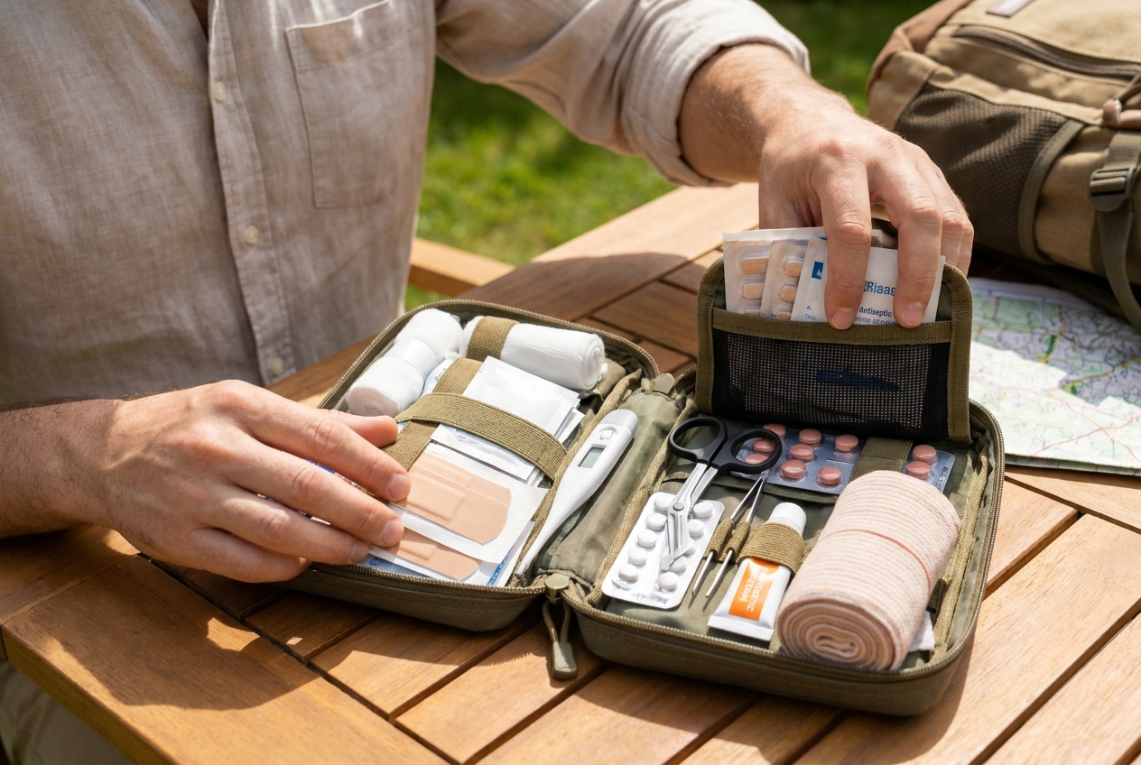 Deze middelen mag een ehbo reisset nooit missen tijdens een vakantie
